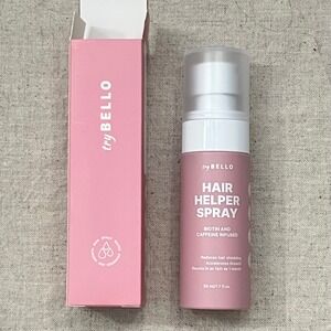 Try Bello Hair Helper Spray Biotin Caffeine Infused for Thinning Hair Growth 1.7